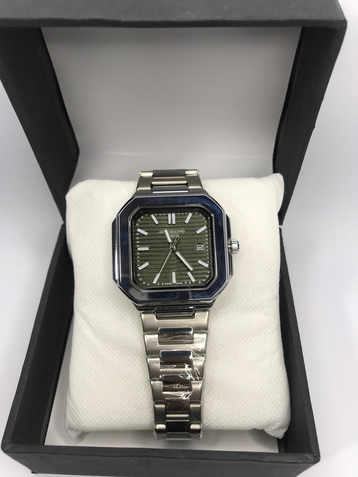 Patek Philippe Luxury Men's Watch – Automatic Stainless Steel Strap