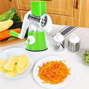 Vegetable Slicer and Cutting Manual Machine |Multifunctional Kitchen Machine |3 in 1 Vegetable Cutter Machine